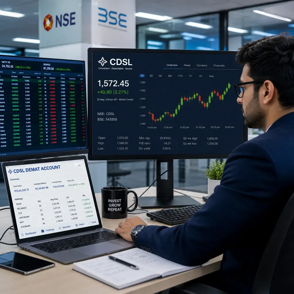 CDSL Share Price Target 2027, 2028, 2030: क्या यह लंबी अवधि में मजबूत रिटर्न दे सकता है?